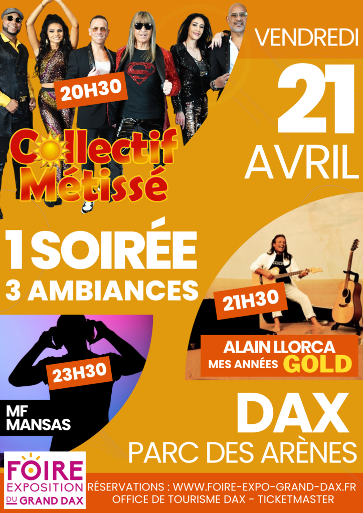 CONCERTS Foire Expo du Grand Dax